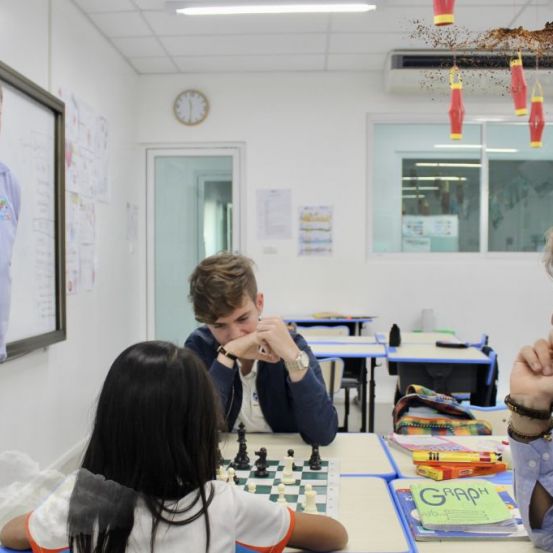 Inter house rounders, table tennis and chess competition