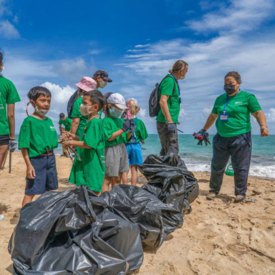 Big Beach Cleaning Day, Sirinat National Park