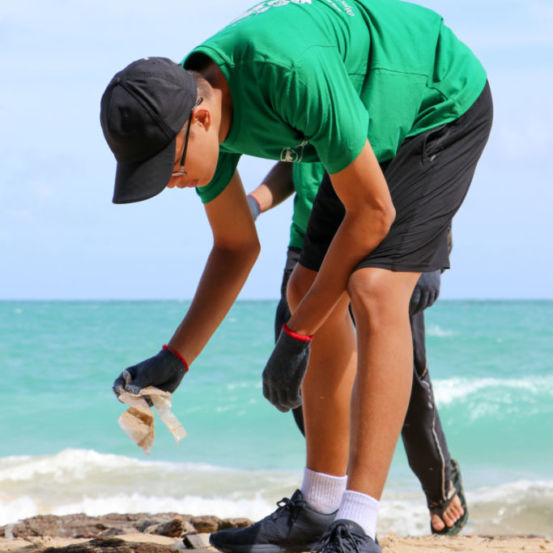 Big Beach Cleaning Day, Sirinat National Park