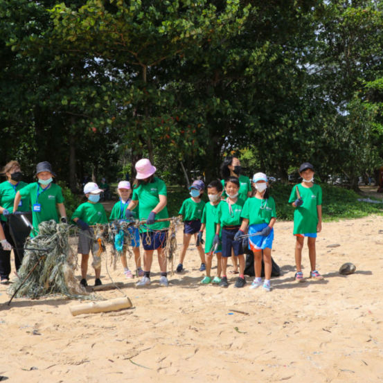 Big Beach Cleaning Day, Sirinat National Park