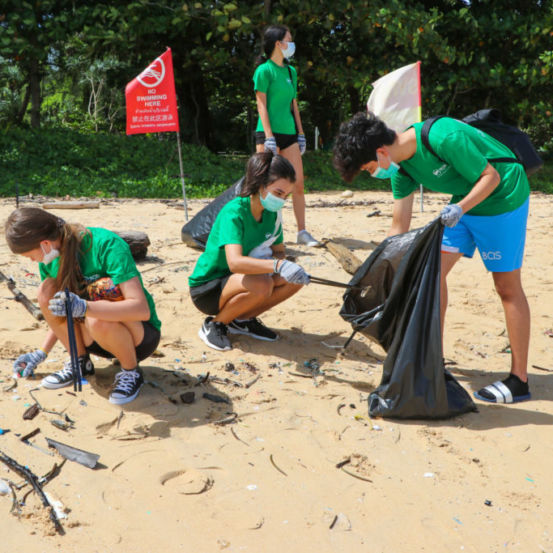 Big Beach Cleaning Day, Sirinat National Park