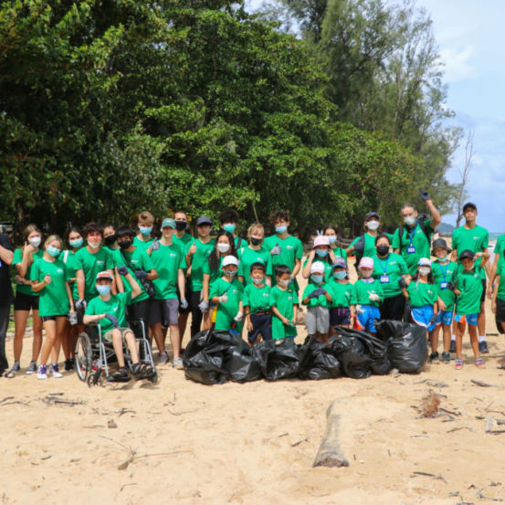 Big Beach Cleaning Day, Sirinat National Park